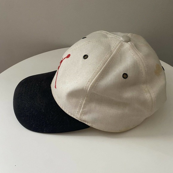 Vtg 90's Jordan Nike Snap Back Hat #45 Rare Last Dance Air Jordan Return - Picture 3 of 7